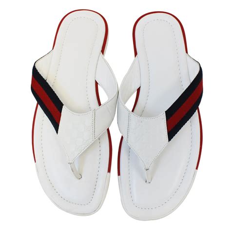 white or black gucci flip flops|Gucci Flip Flops clearance.